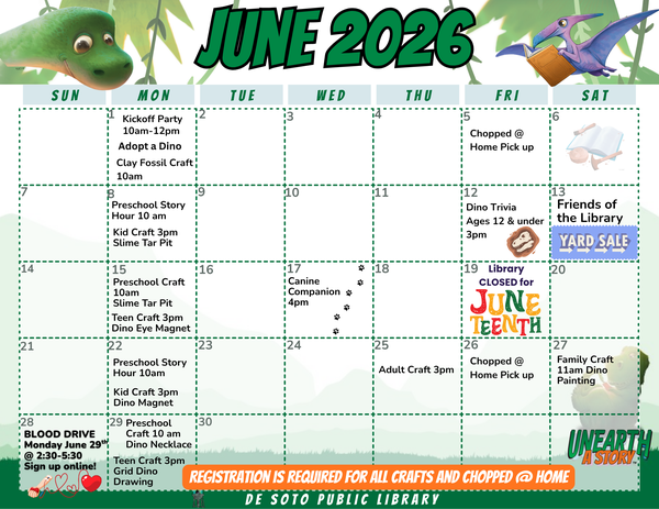 June SRP Calendar