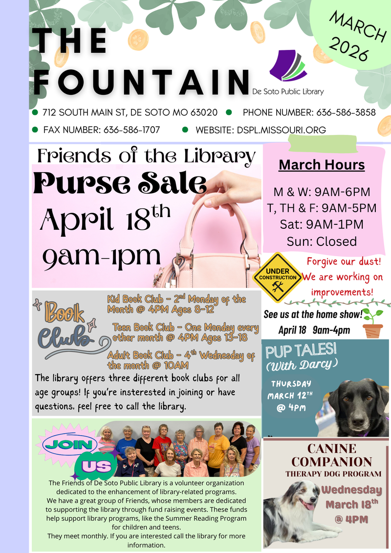 March 26 Newsletter pg 1